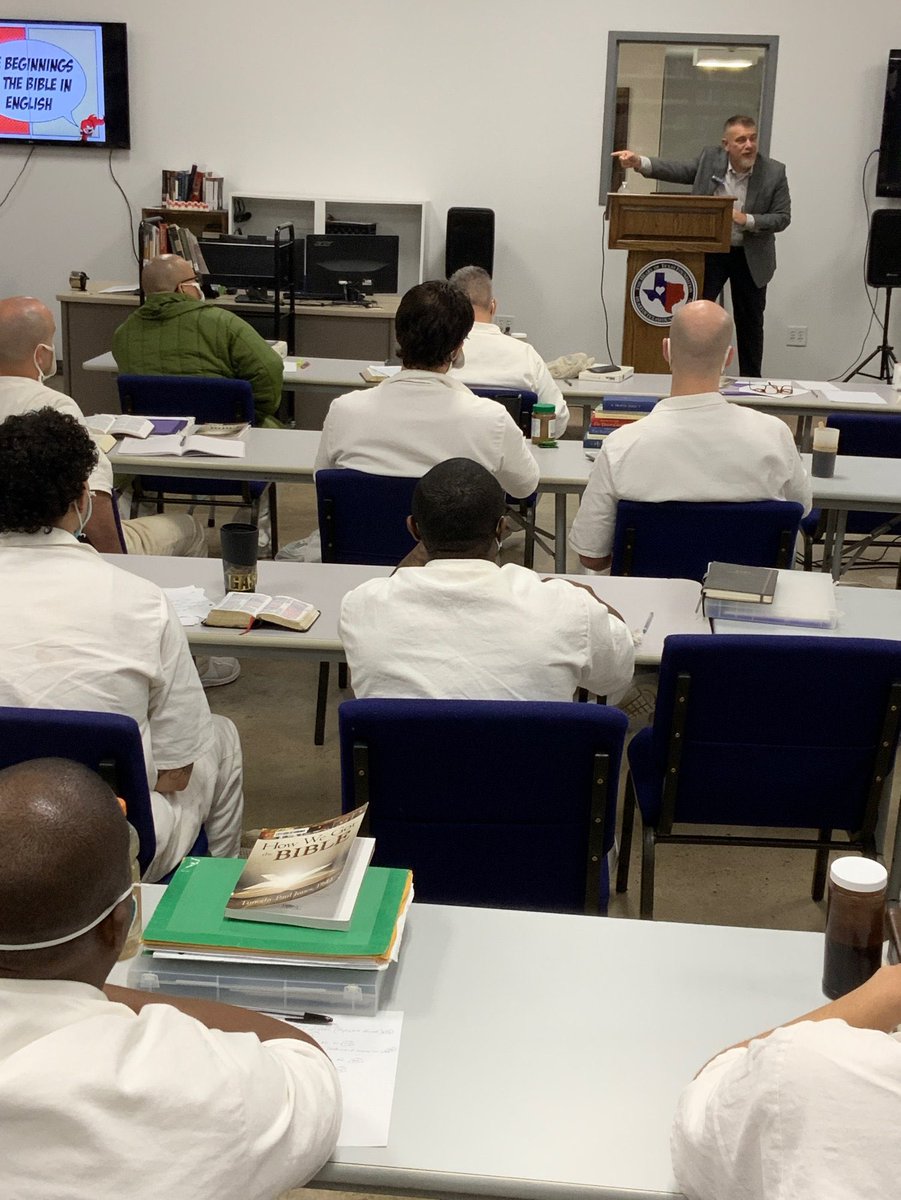 BrennaNorwood's tweet photo. Dr. Timothy Jones taught History of the Bible to the men and women in The Heart of Texas Foundation | College of Ministry this week as a Visiting Professor.

We are grateful for @DrTimothyPJones, our friend, a kind scholar who exudes the heart of Christ.

https://t.co/mAlBsZsGT0 https://t.co/8OIZH4UUnP