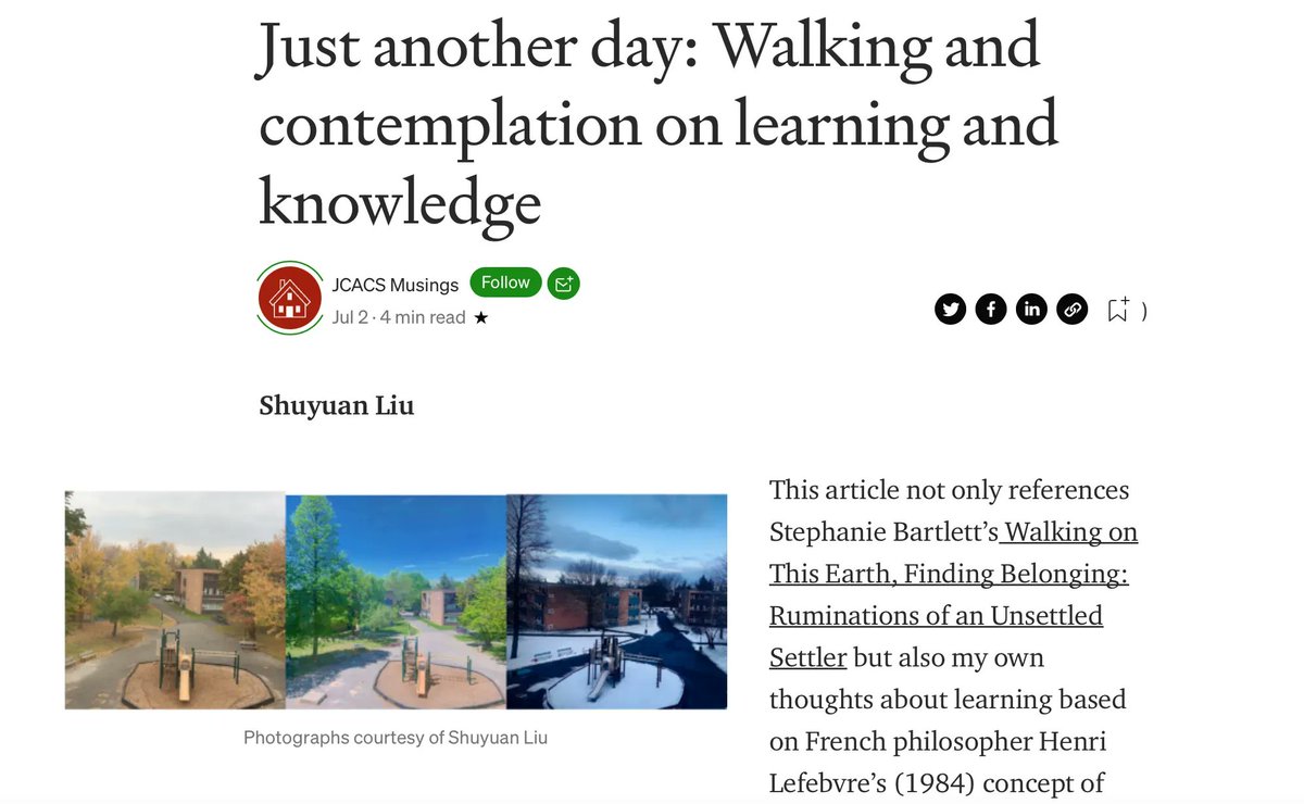 JCACSRACEC's tweet photo. Allez lire l’article de @ShuyuanLiu alors qu'elle pose la question : « Qu'est-ce que le savoir autochtone a à voir avec les peuples non-autochtones, et en particulier avec moi ?» #JCACSMusings @CSSESCEE https://t.co/sD81Z3RZ4E https://t.co/0Xy7UuwyYQ