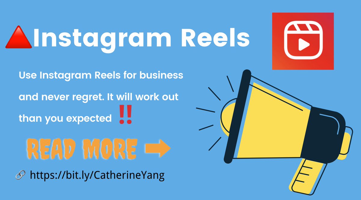 NikisClass's tweet image. #Instagramreels 🔴

Branding your business with different digital tools provides a path to success. Use Instagram Reels for business - it will work out than you expected. 🎉 🎉 🎉
#businessgrowth #contentmarketing #socialmedia # strategies

 ➡️   🔗 bit.ly/CatherineYang