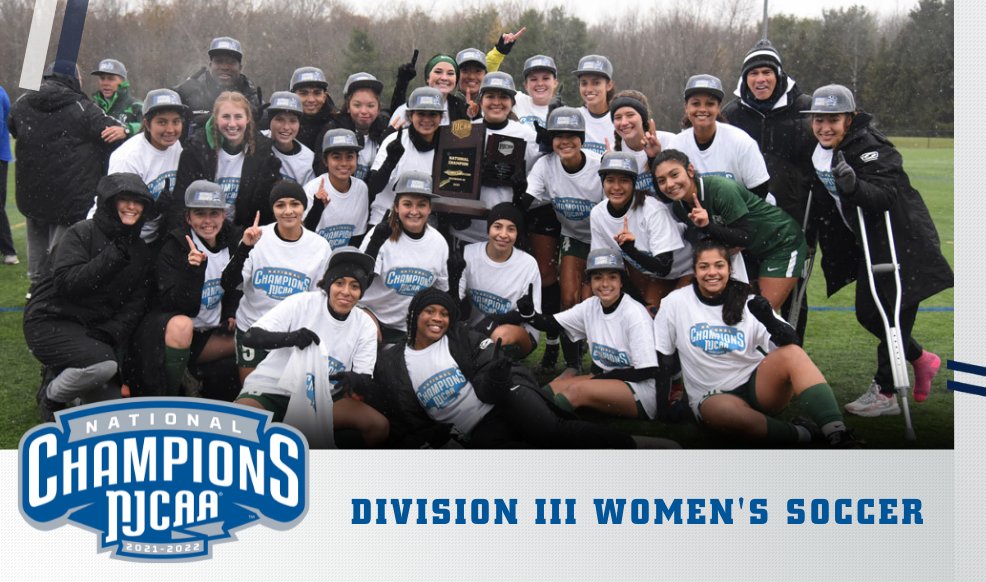 The 🏆 is going to 𝑫𝒂𝒍𝒍𝒂𝒔

Dallas-Brookhaven knocks off No. 1 Delta and wins the Bears' second #NJCAASoccer DIII Women's Championship in the last three years!

Full recap | njcaa.org/sports/wsoc/20…