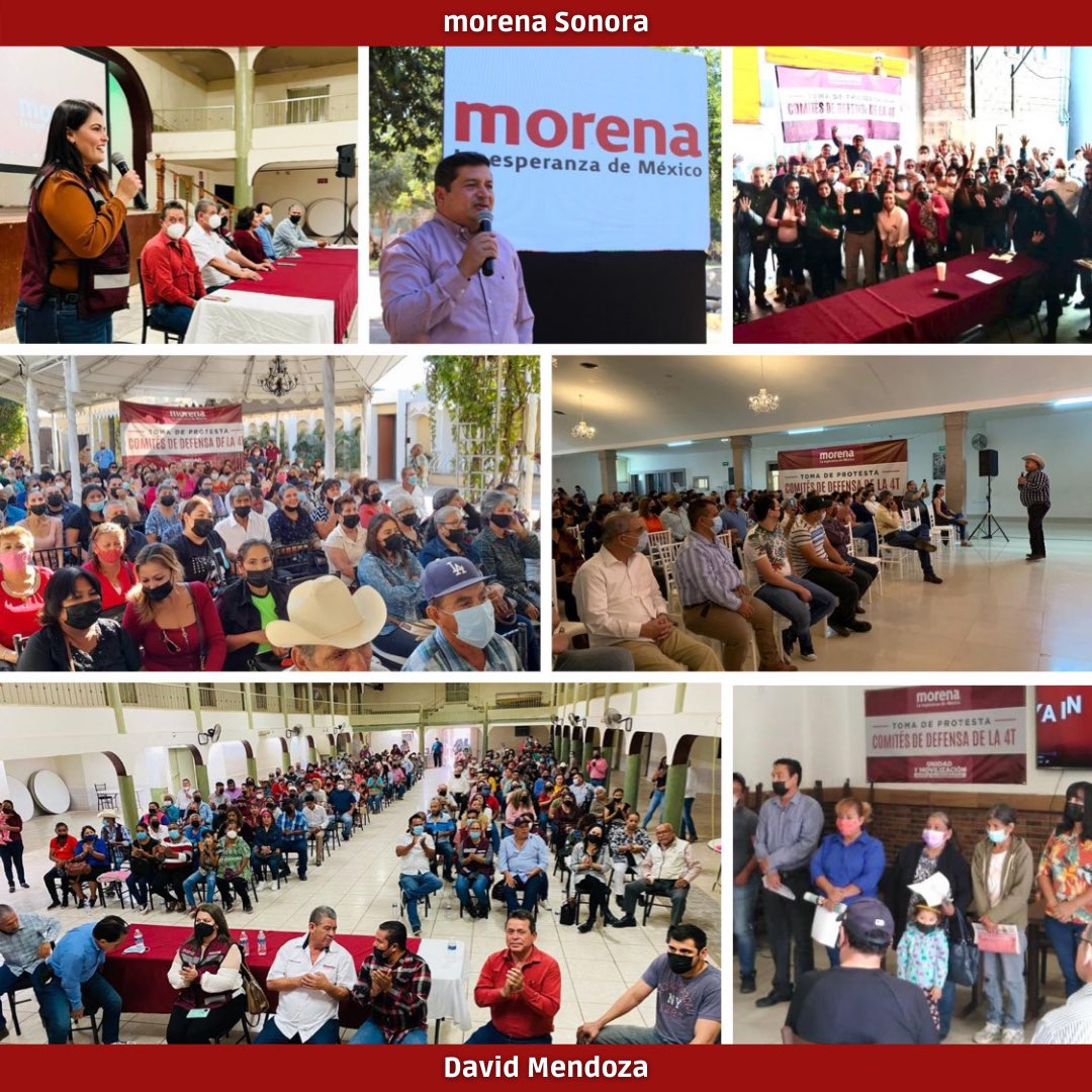 jdavidmendozar's tweet photo. Cerramos con éxito la participación de Morena Sonora en la  segunda Jornada Nacional de Formación de Comités de Defensa de la 4T.

Agradezco a militantes y simpatizantes que se sumaron en todo el estado. ¡Unidos avanzamos con más fuerza!

#La4TAvanza
#UnidadYMovilización https://t.co/XBigErIr9O