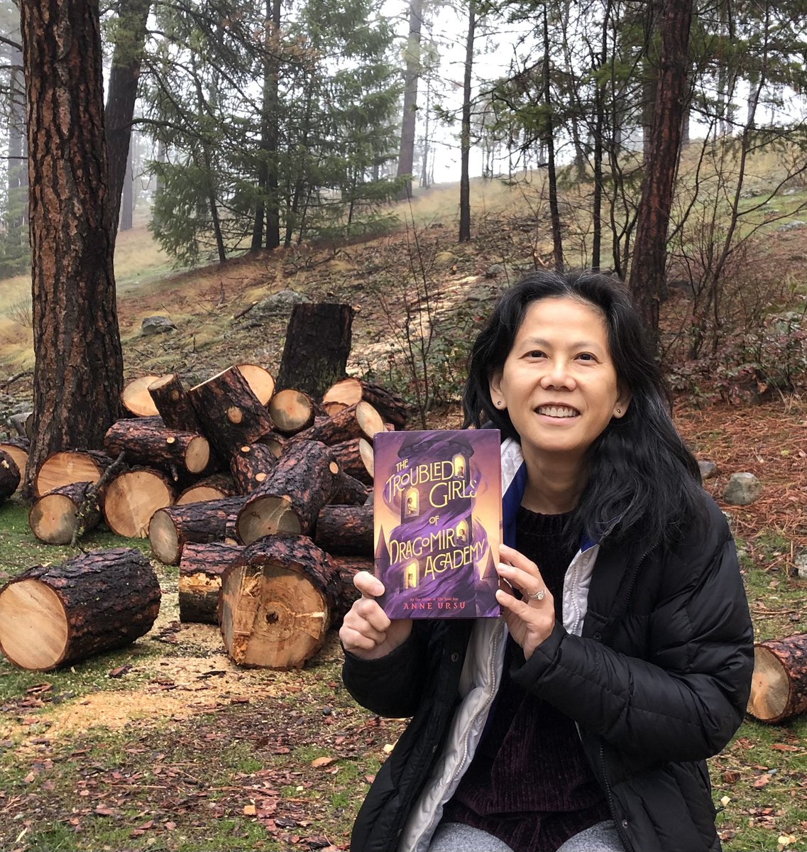 lilylamotte's tweet photo. @anneursu Loving Anne’s new mg THE TROUBLED GIRLS OF DRAGOMIR. Marya pops off the page! #readingwhilecamping #mg #mgfantasy https://t.co/VWegYW1z6c