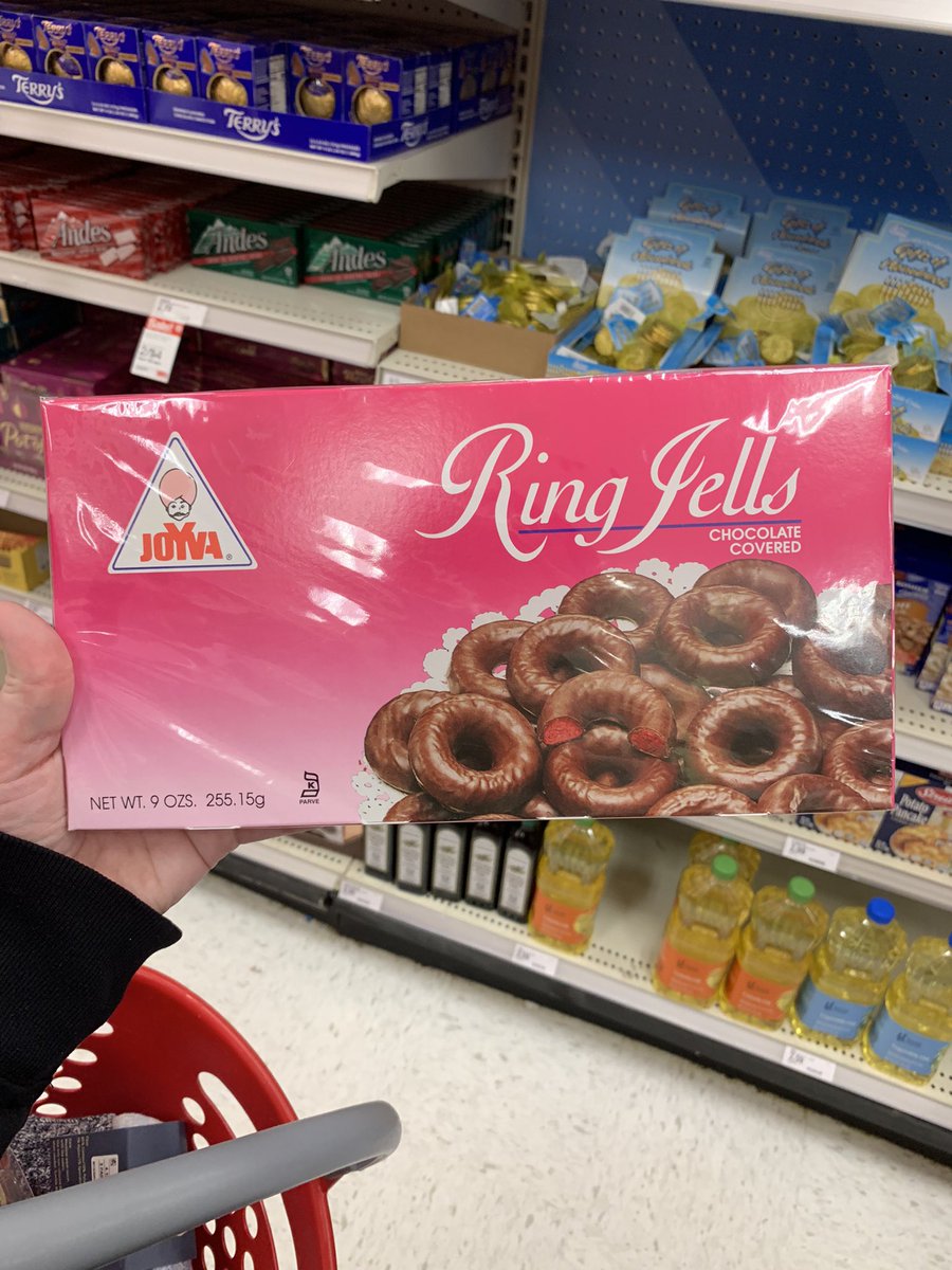 sawebee's tweet photo. Okay, Target’s Hanukkah game is stepping up with my favorite childhood treat Ring Jells. https://t.co/5kOoGG2kZ8