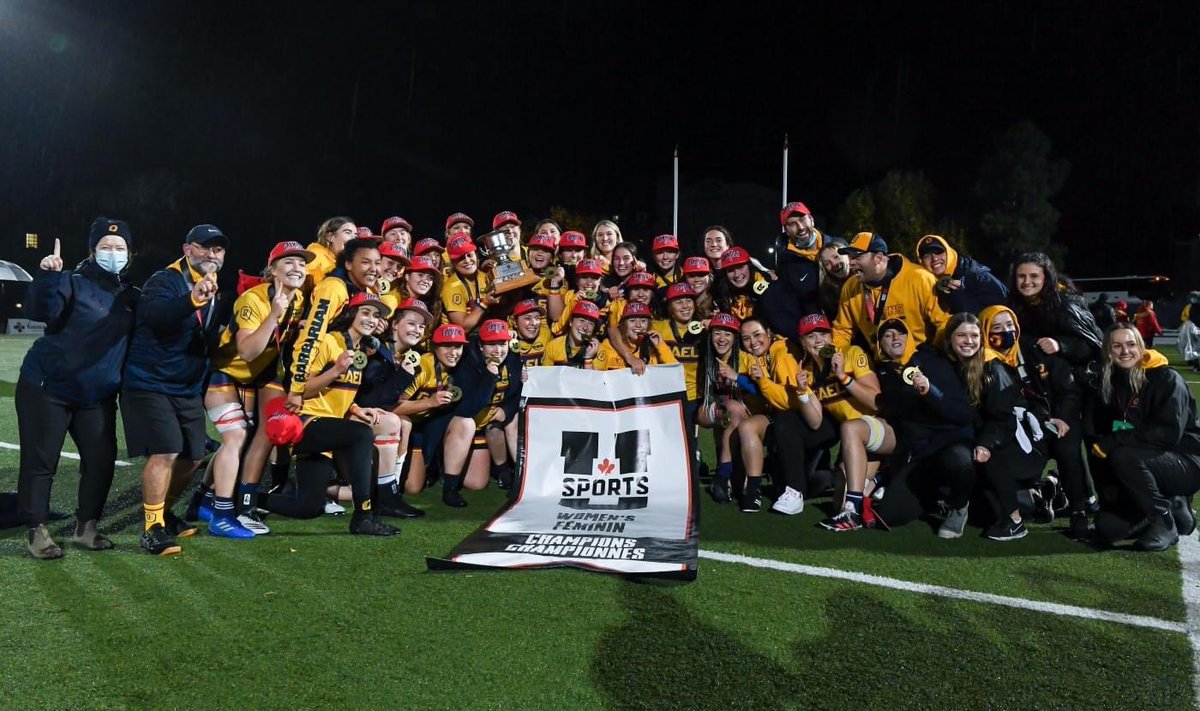 doylecoach's tweet photo. So proud of former Falcons rugby star Emma Brennan for winning the @USPORTS_Rugby Championships with the @queensgaels Way to go Emma!!!! @FSSprops https://t.co/9QfGrgUSqc