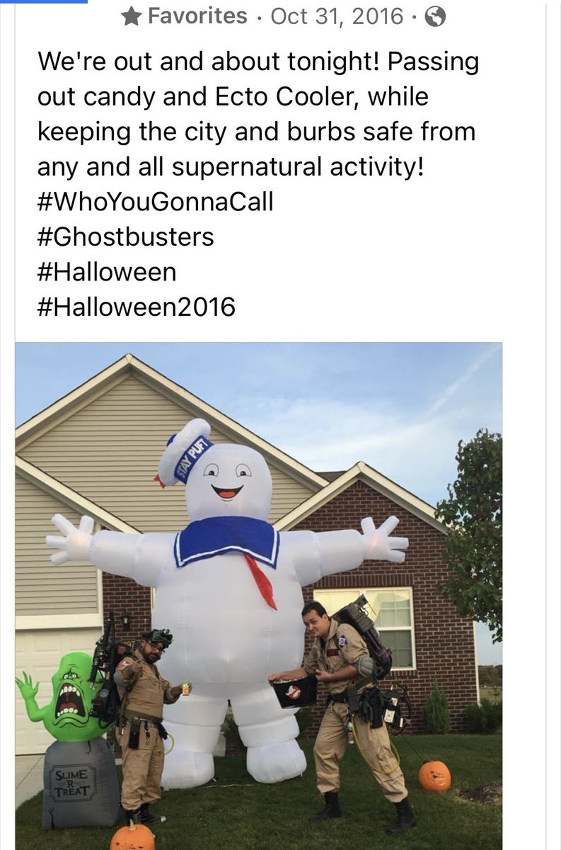 nicfromIT's tweet photo. .@Ghostbusters @DrinkHiC 💚💚💚💚💚

Handing out Ecto Cooler #Halloween 2016. Would love some more just to experience it again!

#EctoCooler #Ghostbusters https://t.co/V6r1NjzZNH