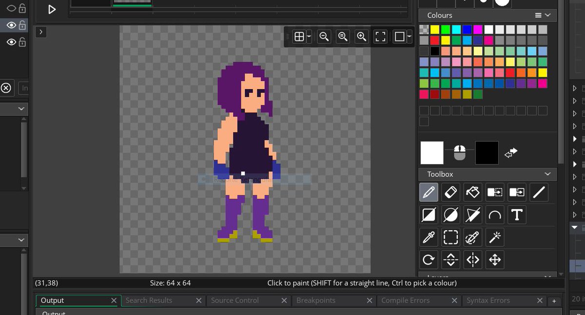 Character from a project #gamedeveloper #OC