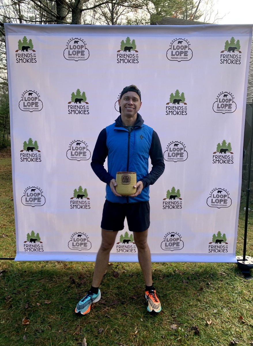 How about a moment of recognition for <a href="/F3Birmingham/">F3Birmingham</a>’s 1st F Q Sippycup bringing home that hardware?

Gold hardware, that is.

Congrats, Sip, on first place in Cades Cove Loop Lope. Hard to say we’re surprised. 

<a href="/F3Nation/">F3</a> #F3Counts