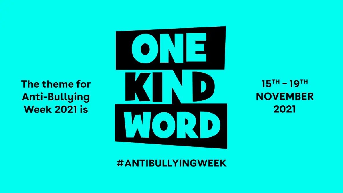 jomvndi78's tweet photo. This weeks kicks of National #AntiBullyingWeek  15-19 Nov 2021. #OneKindWord is all it takes to be part of the solution &amp; not the problem. How are you going to show someone kindness this week? #antibullying #KindnessMatters #prevention #OddSocksDay #attitudechanges #SpeakingOut https://t.co/o6Zi0cd1E9