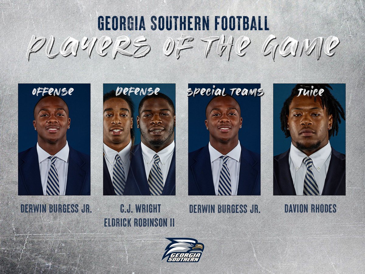 Players of the Game #HailSouthern