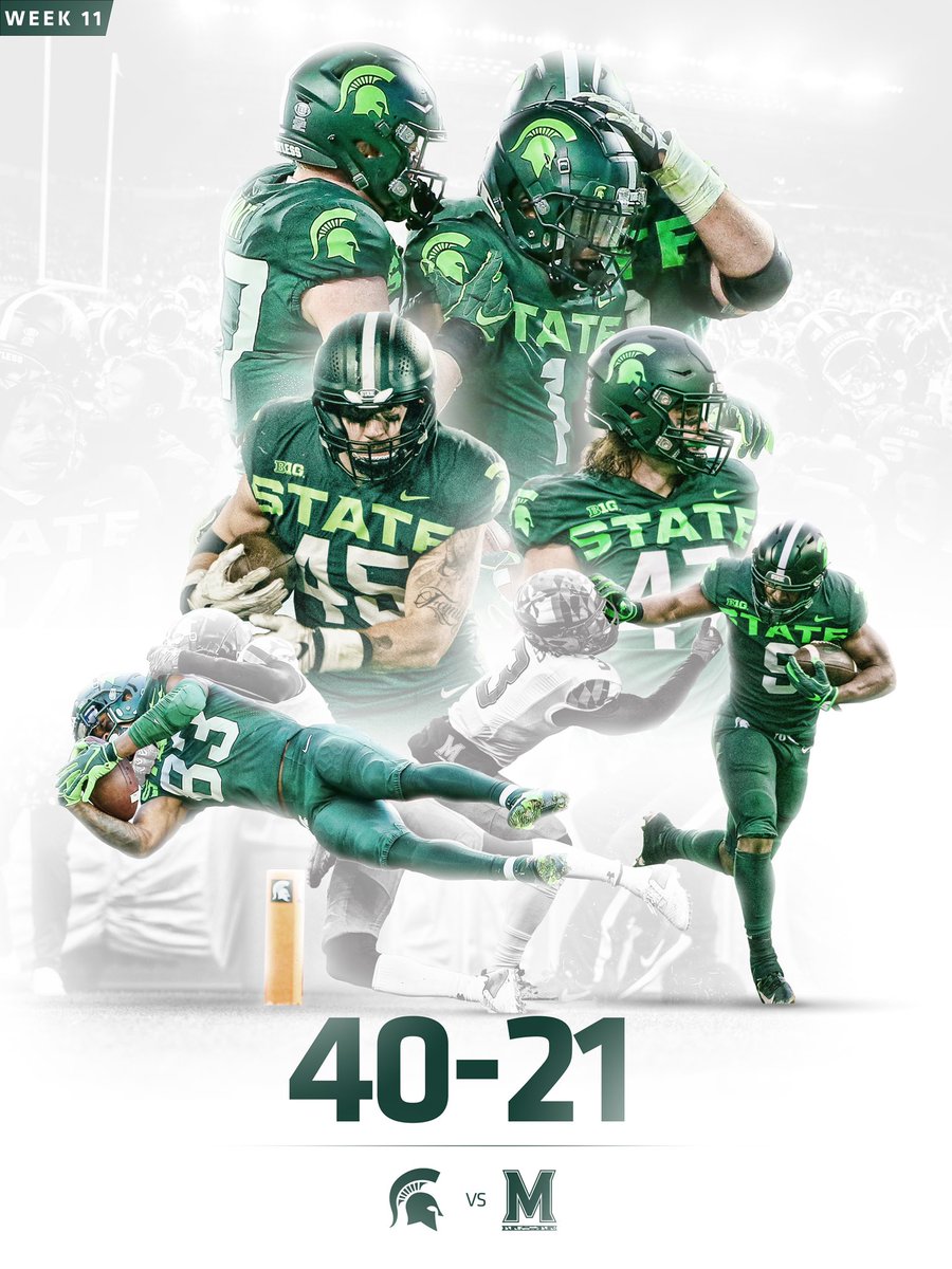 Michigan State Football tweet media