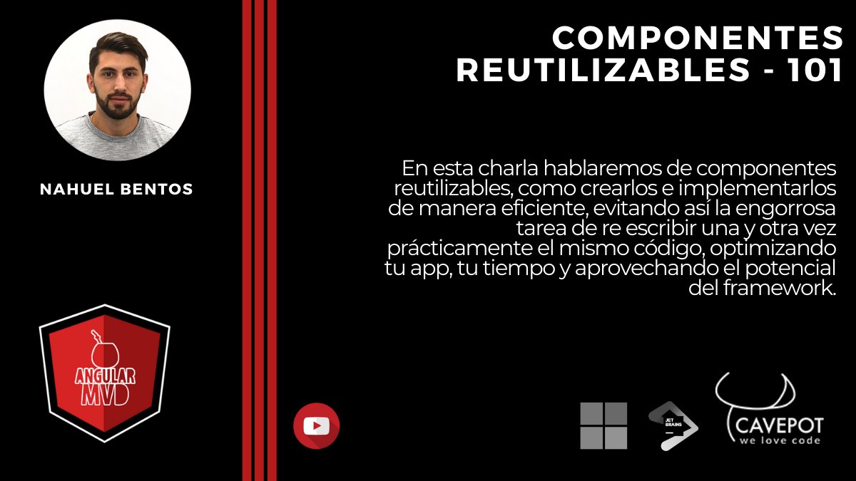 angularMVD's tweet photo. Literalmente el locatario de la fecha, Nahuel trabaja en @endavalatam y nos hablara sobre un tema importantisimo en el area del desarrolo de software. La reutilizacion de codigo y la mejor manera de ponerlo en practica con @angular. Y falta mas por anunciar! UNA LOCURA! https://t.co/b0ch2PQa9k