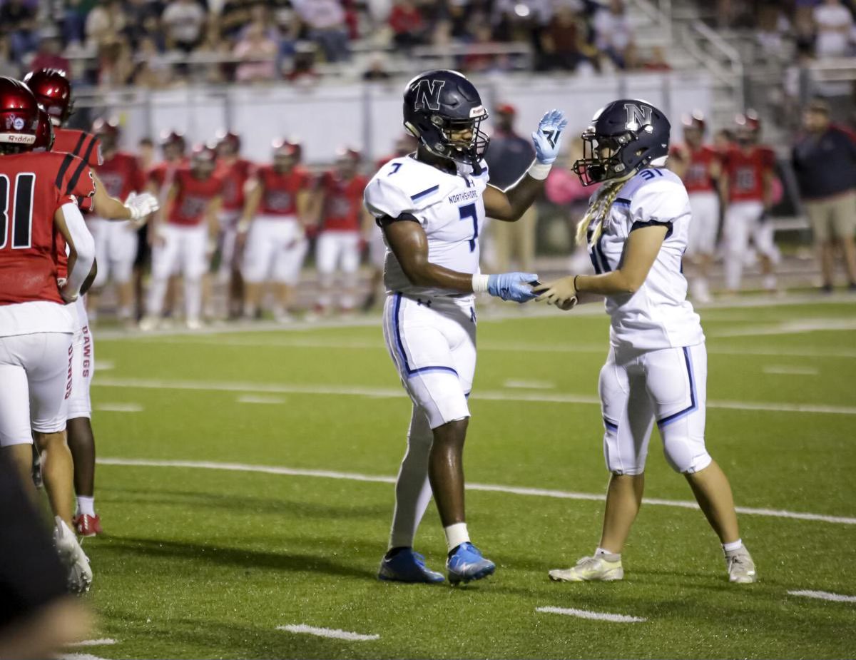 Two days ago, my team went to playoffs where we lost in double overtime. I couldn’t be more proud of how hard we fought. I’m blessed to have been able to tie up the game with a field goal. This was all possible due to great coaches, players, and Panther nation🤍 <a href="/NorthshorePant1/">Northshore Panther Football</a>