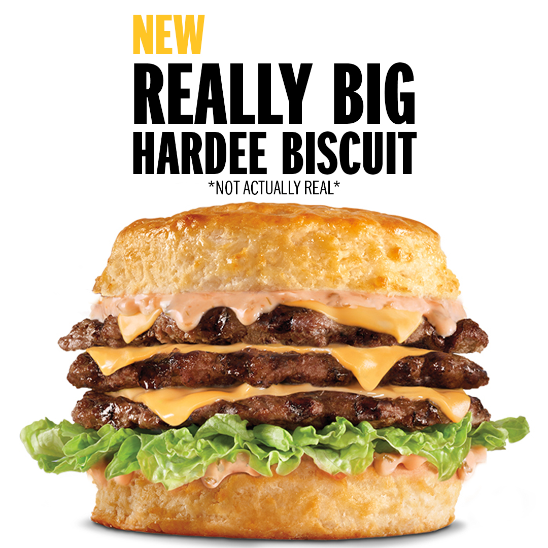 Hardee’s tweet media
