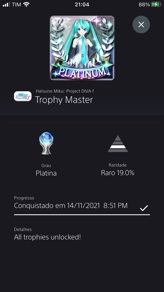 MatheusShady91's tweet photo. Platina 100!
#PlayStation #PlayStationVita https://t.co/Ic0noSkWH4
