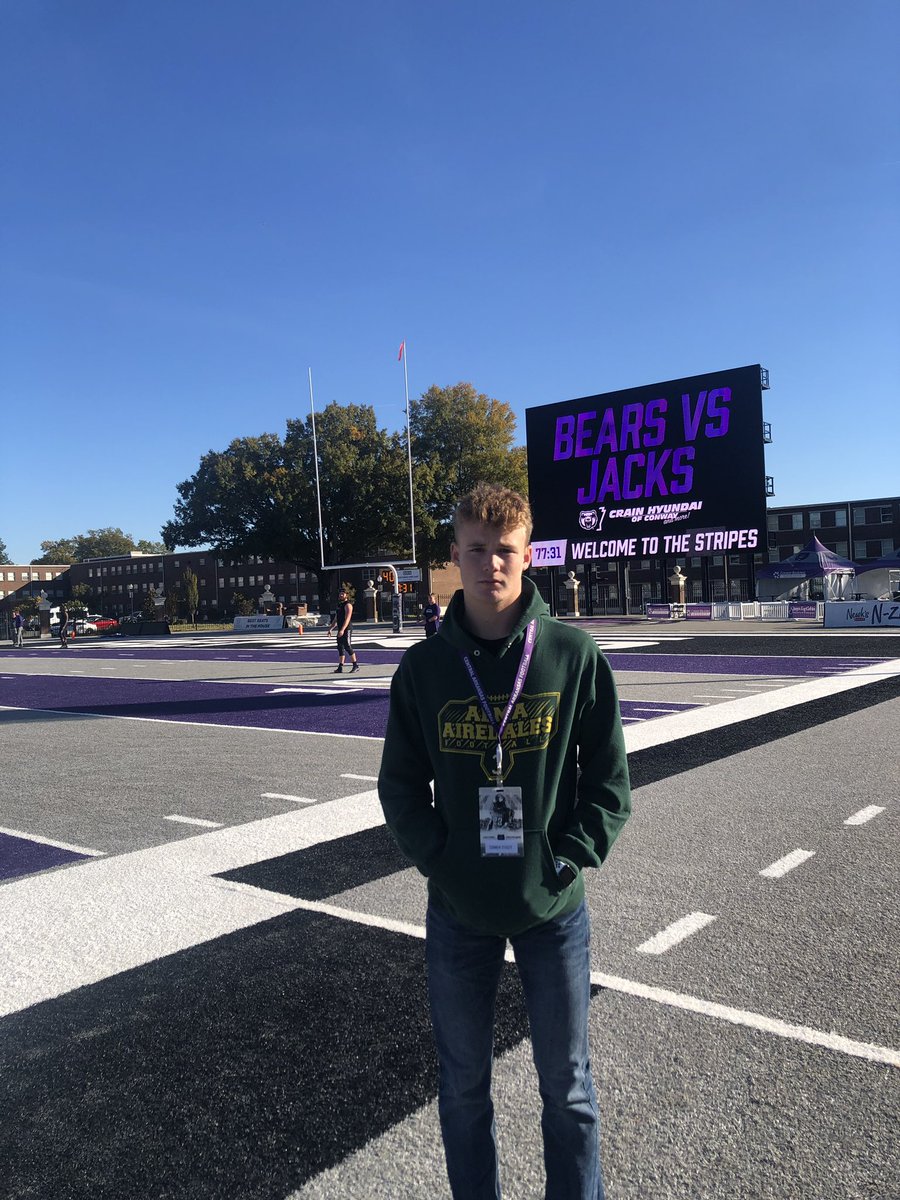 Had a great visit at UCA yesterday!💜🖤
<a href="/UCA_Football/">𝗨𝗖𝗔 𝗕𝗘𝗔𝗥𝗦 𝗙𝗢𝗢𝗧𝗕𝗔𝗟𝗟</a>