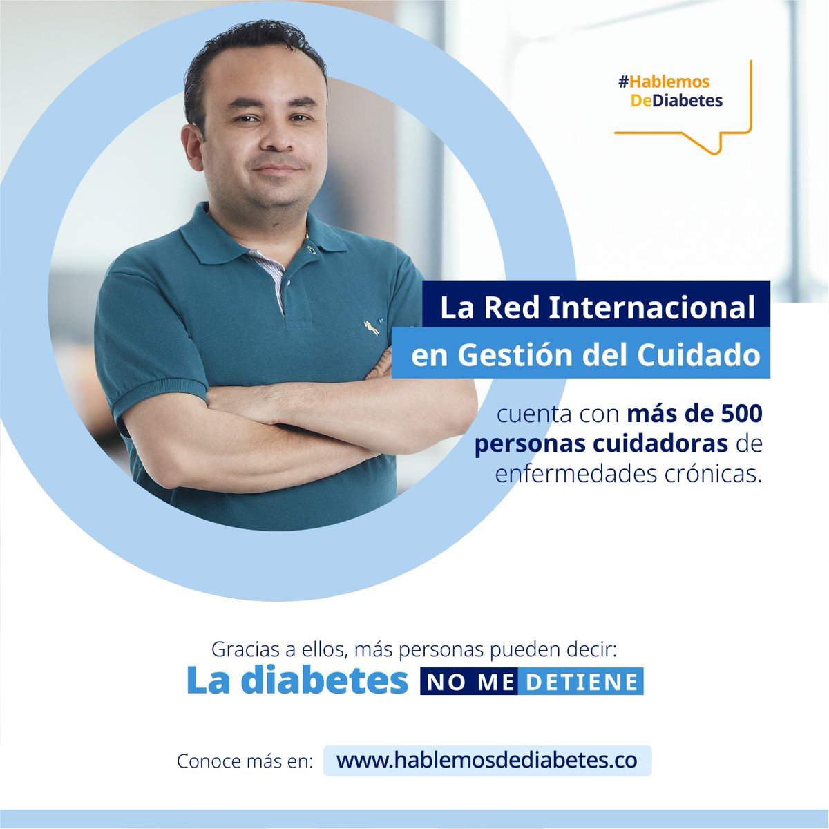 Hablemosdediab1's tweet photo. Para manejar la diabetes en Colombia, es importante contar con cuidadores capacitados para apoyar a aquellos que lo necesitan. 

#HablemosDeDiabetes https://t.co/tu1Dj5ttVW