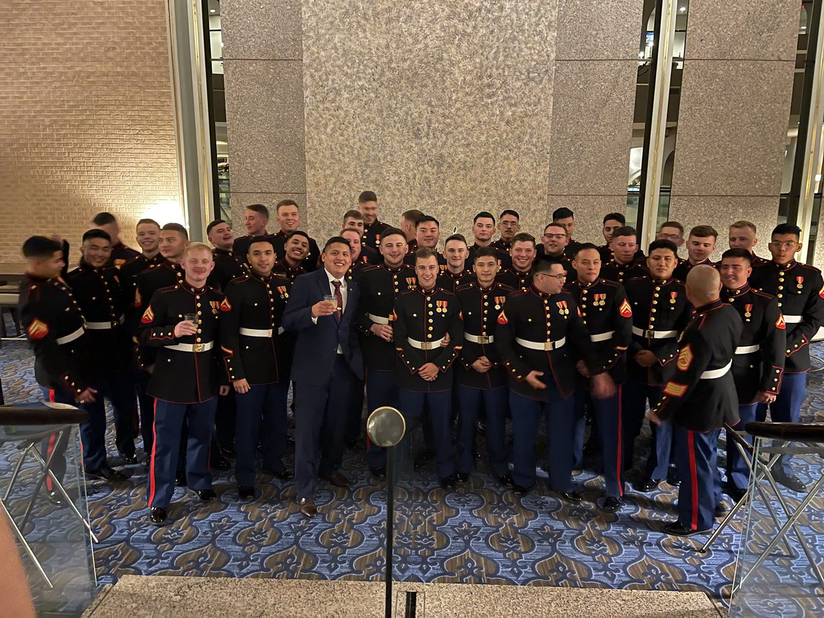 TreyPittman20's tweet photo. Marine Corps ball 2021 was a success!! https://t.co/QX57woyq71