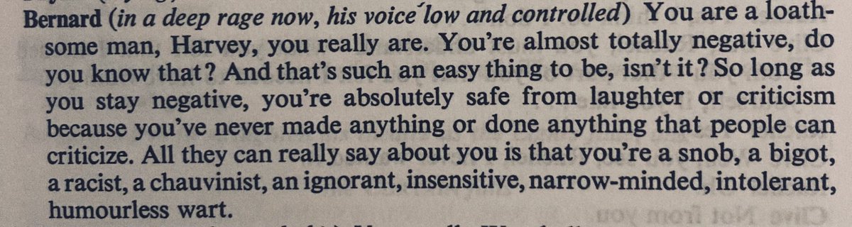 Wonderful time last night watching <a href="/IrvingStageCo/">Irving Stage Company</a> production of ‘Seasons Greetings’🎄by <a href="/Ayckbourn/">Alan Ayckbourn</a> at <a href="/TheatreRoyalBSE/">Theatre Royal Bury St Edmunds</a> which included this brilliant piece of writing. Congrats to Bernard (@simonspenceQC) and all the fabulous cast, director and crew 👏
