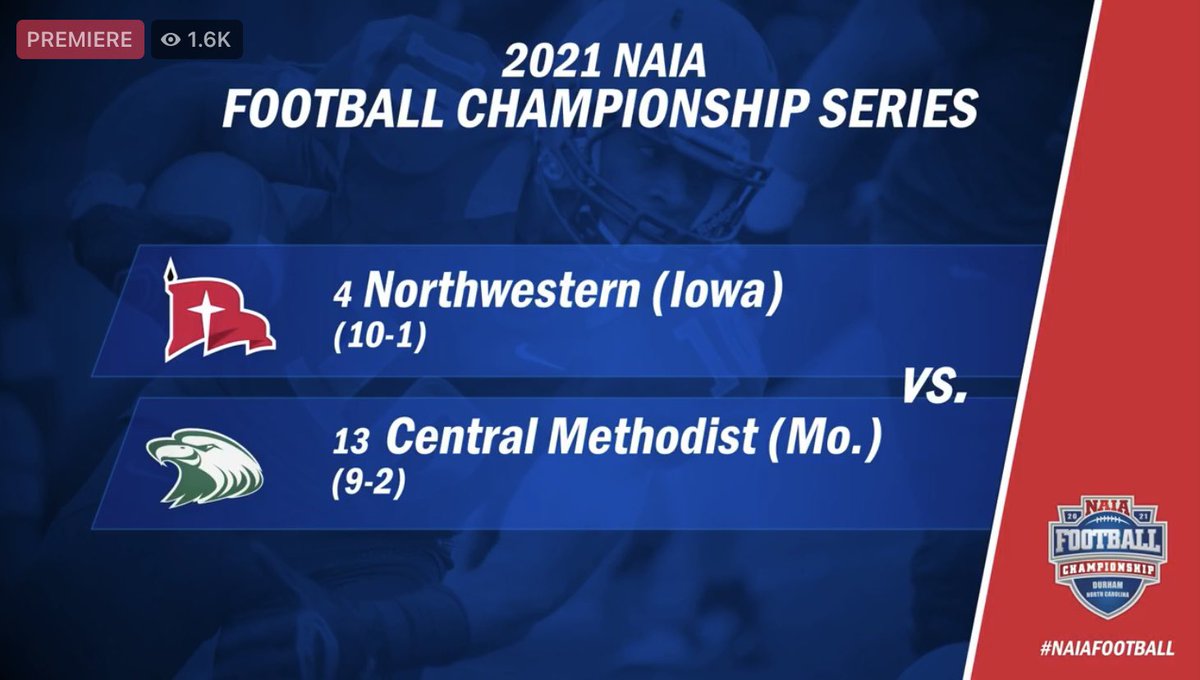 cmueagles's tweet photo. 🏈, PLAYOFF BOUND! @CMUEaglesFB clinches their first ever postseason berth as the No. 13 seed! Eagles will face No. 4 Northwestern (Iowa) next Saturday in Orange City in the first round of the NAIA FCS Playoffs! #GoGreen🟢⚪️ https://t.co/qCFF3uBkoe
