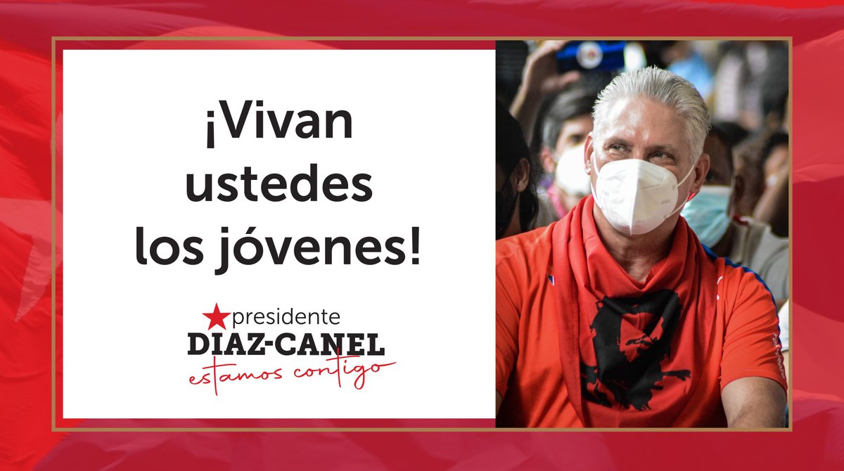demevilla's tweet photo. Porque somos #Continuidad y #CubaVive defendemos la  felicidad de nuestros hijos y un porvenir lleno de #Paz https://t.co/JQJTuUw320