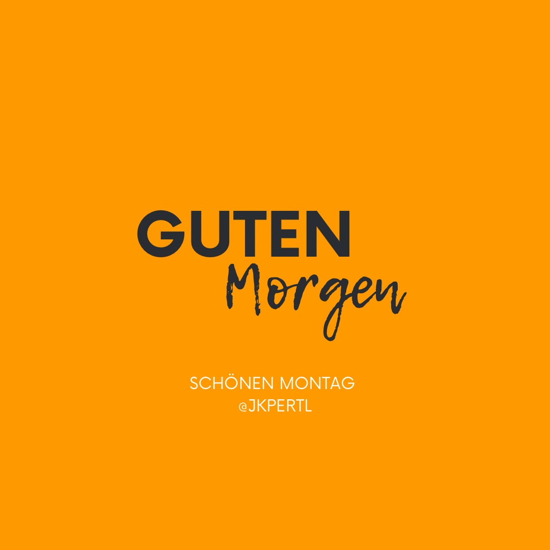 Guten Morgen Zusammen ☕️🙋🏼‍♂️🍁 schlechte Nacht dafür tollen Wochenstart 👍🏻 Wünsche euch einen schönen Montag und liebe Grüße 👋🏻