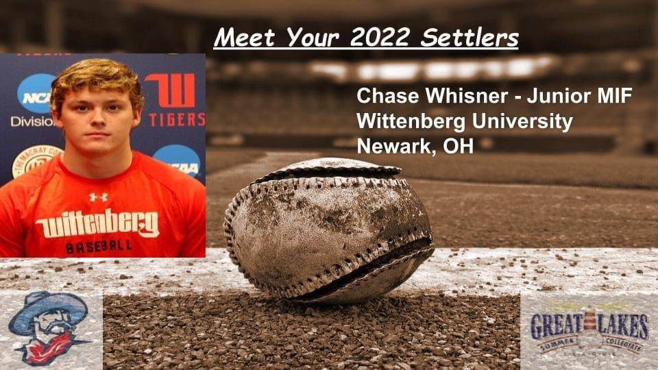 LCSettlers's tweet photo. We are ready to introduce your 2022 Settler players.  Let's give a big welcome home to former Licking Valley HS standout Chase Whisner!! #rollsets @Chase_Whisner @newarkurt https://t.co/ndYqzqylQ8