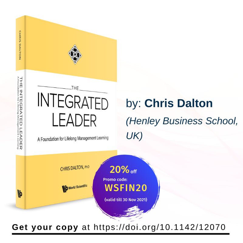 worldscientific's tweet photo. "... challenges us to slow down and consider how we think about ourselves, our identity as leaders and our relationship with the ecosystem we are impacting"

~Xenia Duffy @chiefzebra

More @ https://t.co/Lf0BN3hg3v. 
Quote “WSFIN20” for 20% off

#leadership #personaldevelopment