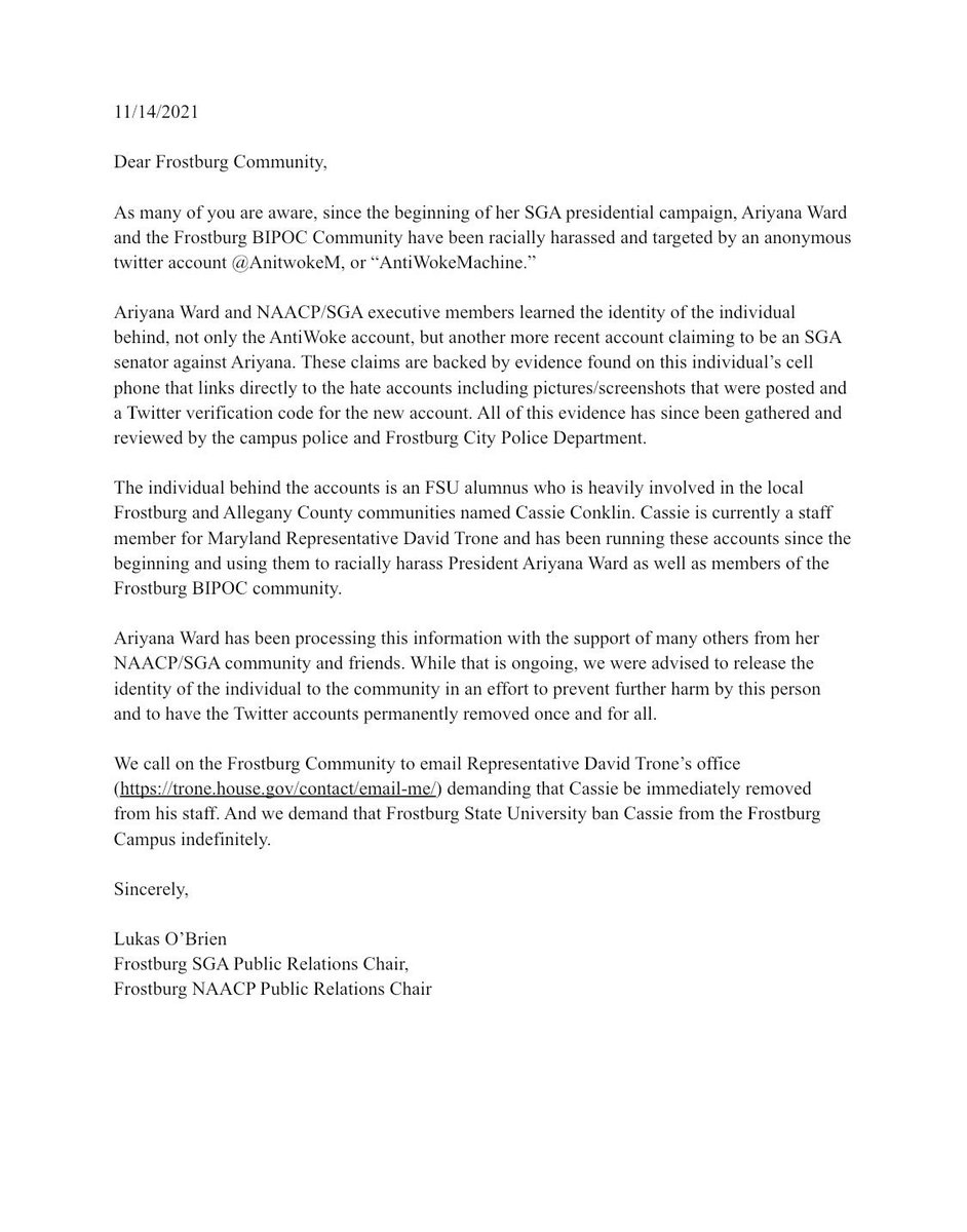 carleeccole's tweet image. No words.. absolutely no fucking words. I am disgusted. 

You invaded black spaces, posed as an ally, a FRIEND. The harm you have caused is irreversible. You should be fucking ashamed.