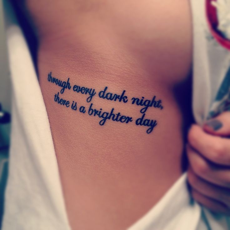 21 Best One Word Tattoos That Suits Your Personality