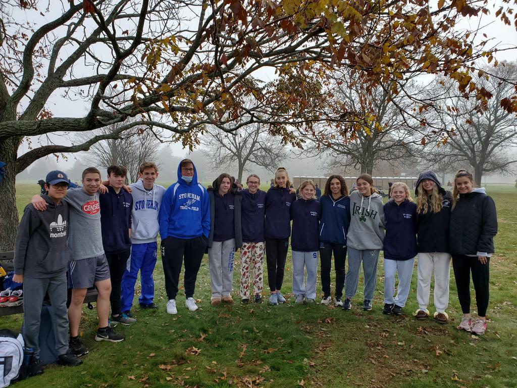 StonehamTrack's tweet image. Yesterday, GSurette, SNorris, RNorris, GBrogan, and EByrne all raced hard at Divisionals in Westfield, MA.