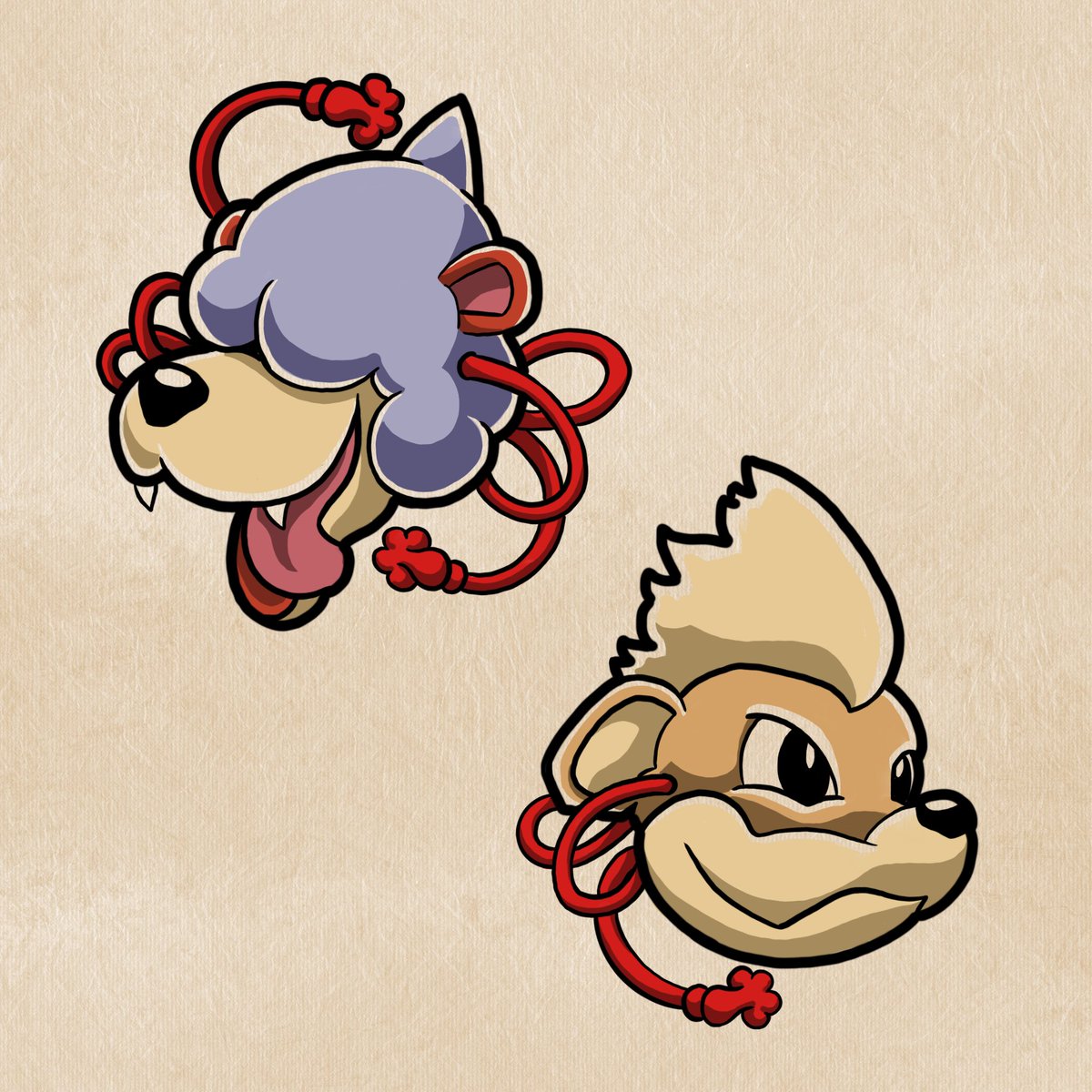 antonetattoo's tweet photo. Some Growlithe mask flash https://t.co/DceIgDWnHk