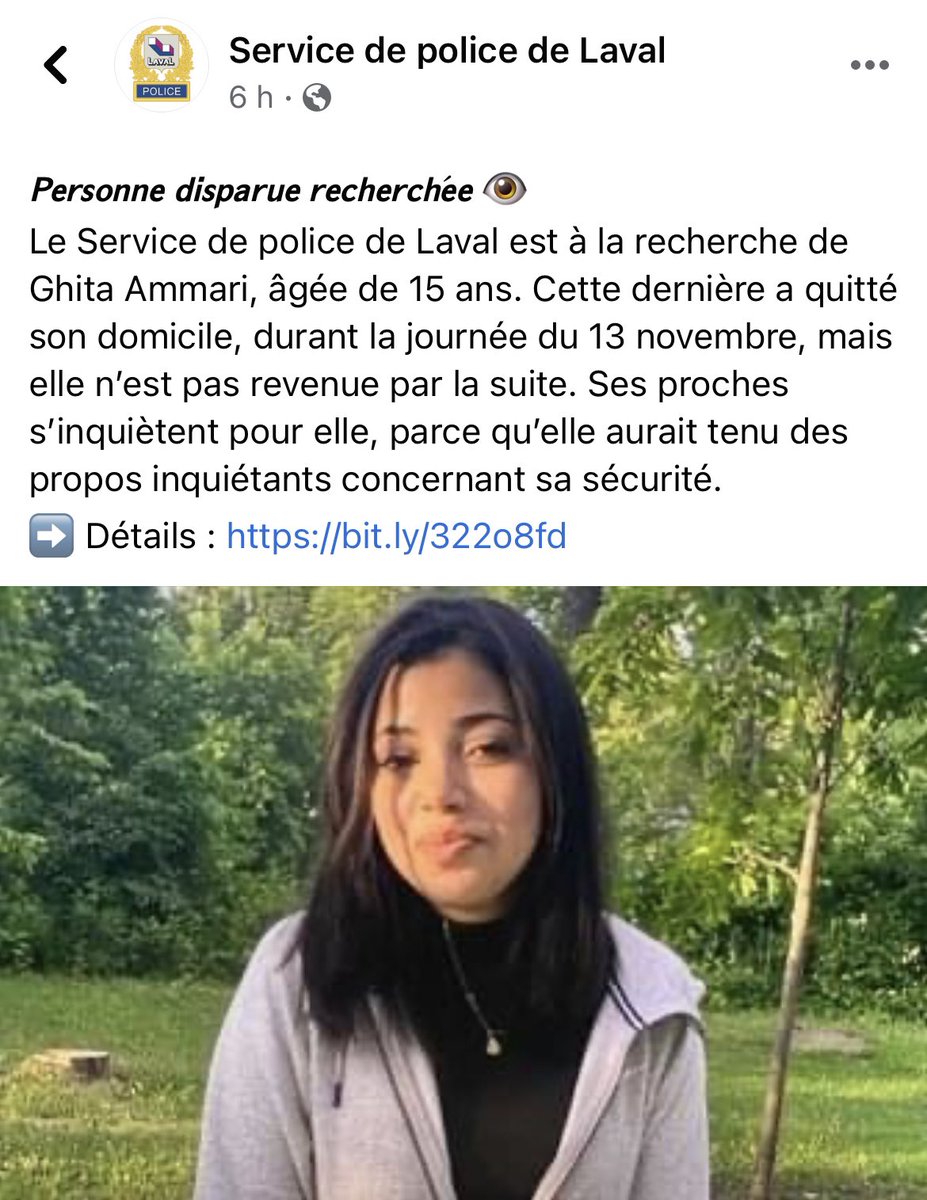 GURIZZULI's tweet photo. Les gens de Montréal 
Pouvez-vous partager SVP c’est la soeur d’une amie 🙏🏼 https://t.co/oofqRlxVne