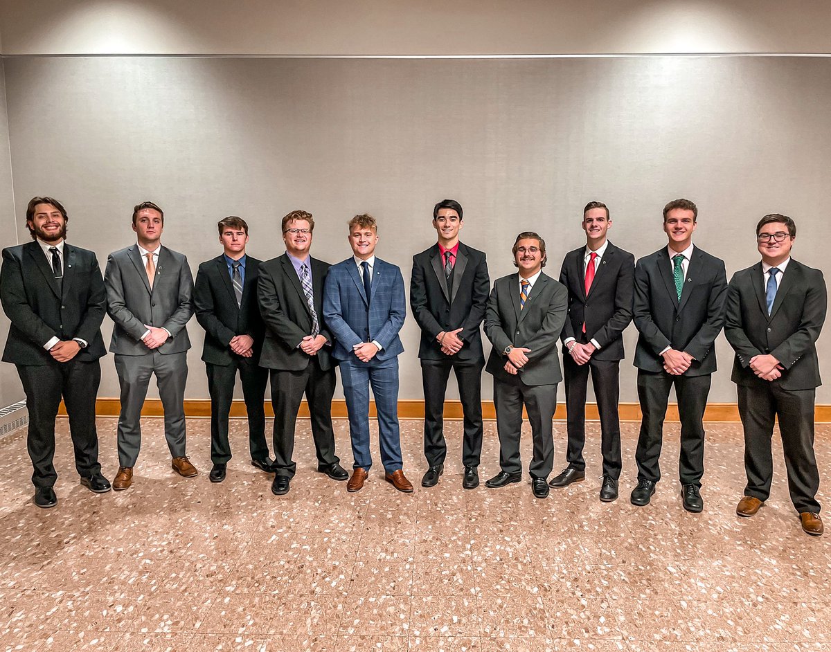 KDR_UT's tweet photo. Congratulations to our newly elected 2022 Executive Board! We’re very excited to see how these gentlemen lead our chapter over the next year💙🧡Honor Super Omnia https://t.co/FaEQaNOKmH