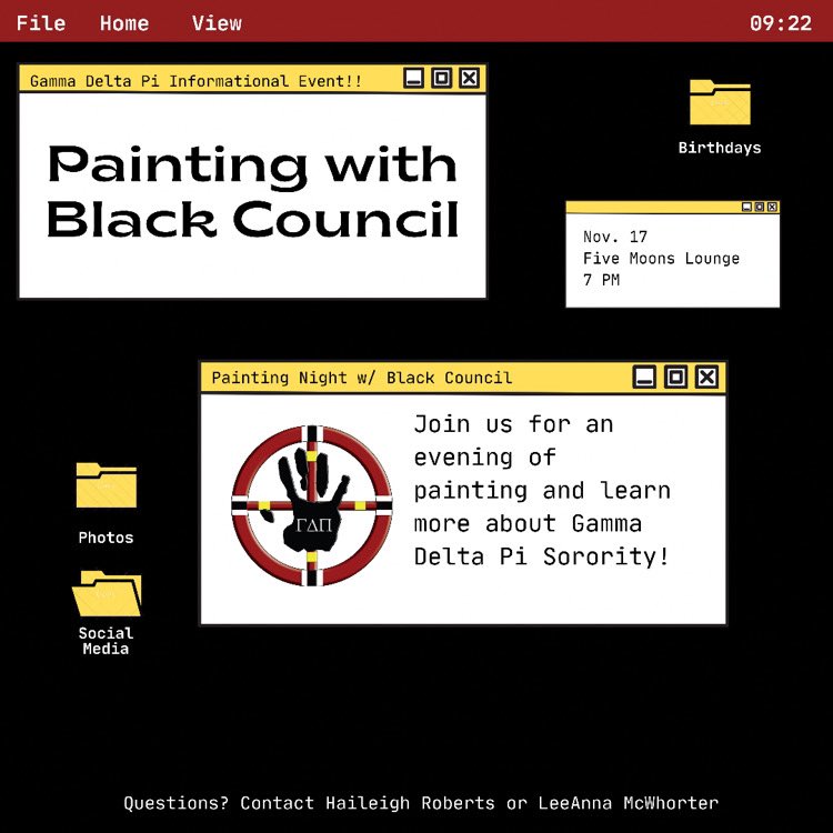 OU Gamma Delta Pi tweet media