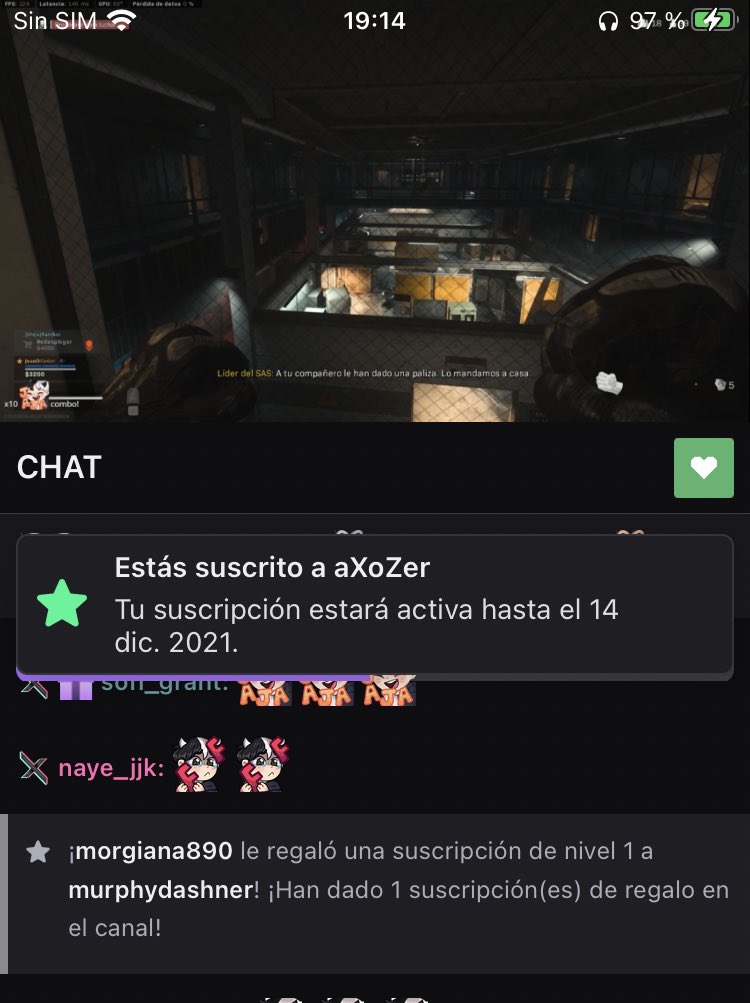 LadyMurphya's tweet photo. ¡🤍🖤! @aXoZerr 

Gracias por otro directo más, este es especial para mi porque una amiga quería me regalo una sub. No podría estar más agradecida y feliz, cuídate muchísimo y nos vemos mañana <3 https://t.co/1ujfaJf6rM