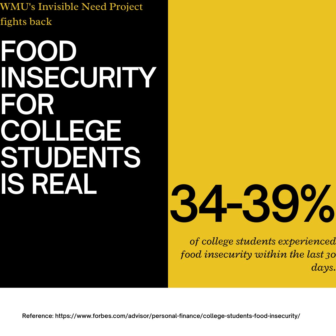 We want each and every one of you to know that you are not alone. The Invisible Need Project aims at reducing food insecurity directly by hosting an on campus food pantry as well as connecting students to other resources in the community: docs.google.com/spreadsheets/d…