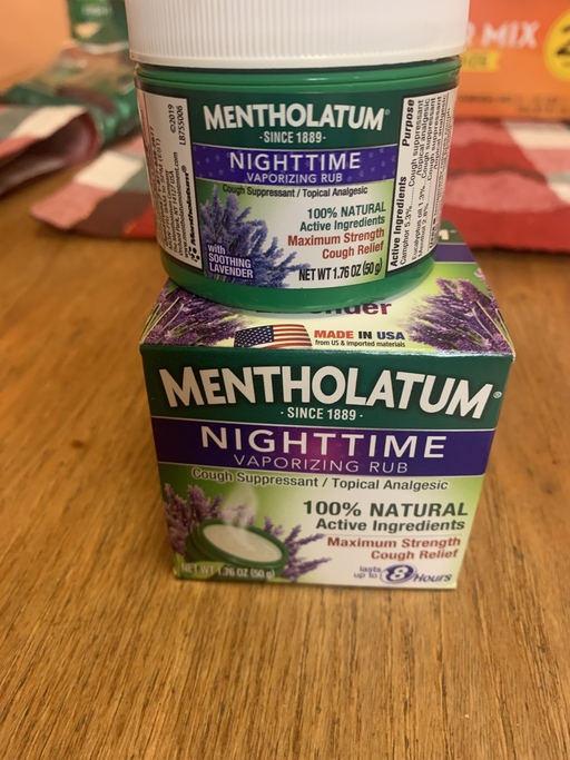 snowflake15223's tweet photo. #ad Mentholatum Lavender Vaporizing Rub is a great way to fight seasonal discomforts! Join Smiley360 to see if you qualify for an exclusive offer to win 2 free products. #Mentholatum #TrustedSince1889 #MentholatumLavenderRub https://t.co/GJnxgtGwcD https://t.co/VPwdLm4pmi