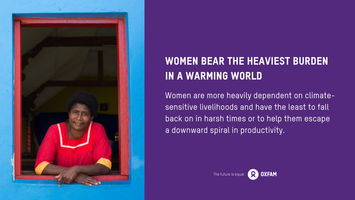 oxfampacific's tweet photo. #ClimateJusticeNow #GenderJustice #COP26 #TogetherForOurPlanet #ClimateAction #LossAndDamage https://t.co/i7zTrH1jHY