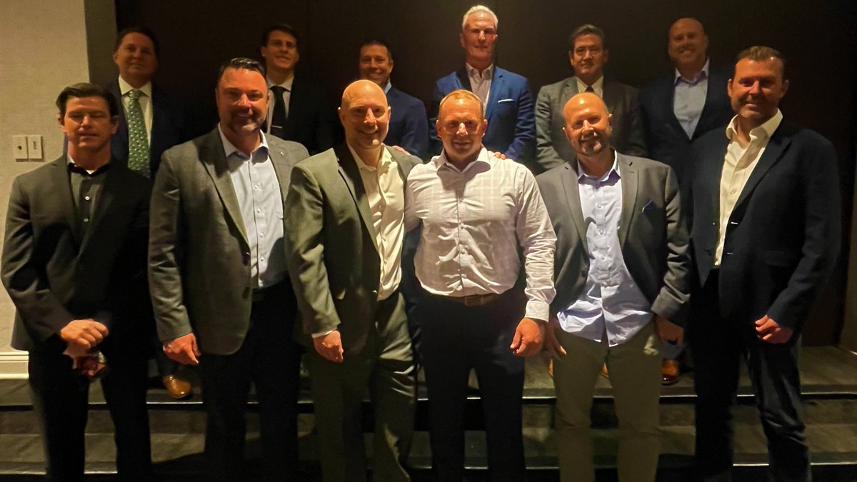 Today, Vianney’s Boys Soccer Program was enshrined into the Missouri Sports Hall of Fame. Thank you to all our past and present coaches and players. #BeAGriffin #GoGriffins #OnceAGriffinAlwaysAGriffin