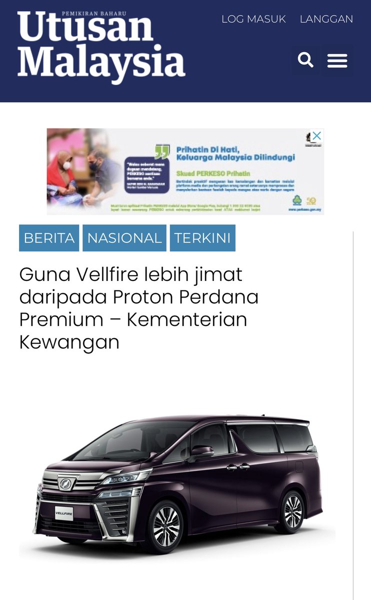 SyedSaddiq's tweet photo. Menteri:

“Buy Malaysian First”

Also…

Menteri:

“Proton ni mahal. Jom beli Vellfire”

👏👏👏 https://t.co/SWqlEsLU63