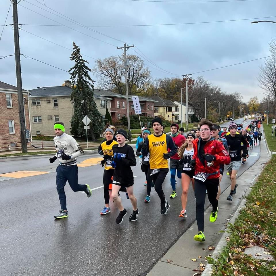 fleetfeetmad's tweet photo. Congrats to all that ran the @MadisonMarathon events today! Proud to provide the pacers for this great annual event! #fleetfeetmadison #madisonmarathon https://t.co/gUL1jF6Evm