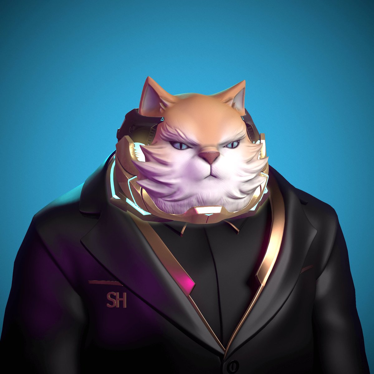 Aze_Aces's tweet photo. @ZodiLabOfficial It's not the CatPunk I wanted🤔
But the CatPunk I needed😍💯
Classy sexy Clean Boss vibes💪
& that suite need no brand💎
It represents my current goals🚀
Do you guys had a fortune teller or magic ball with you over there?😜
#SolanaNFTs #FTX #Catpunks https://t.co/Q6iwW2A0Iq