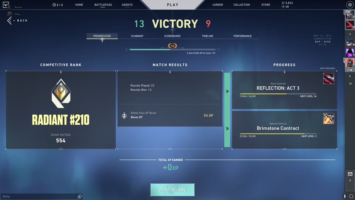 back to grinding valo with @K4rmaVAL