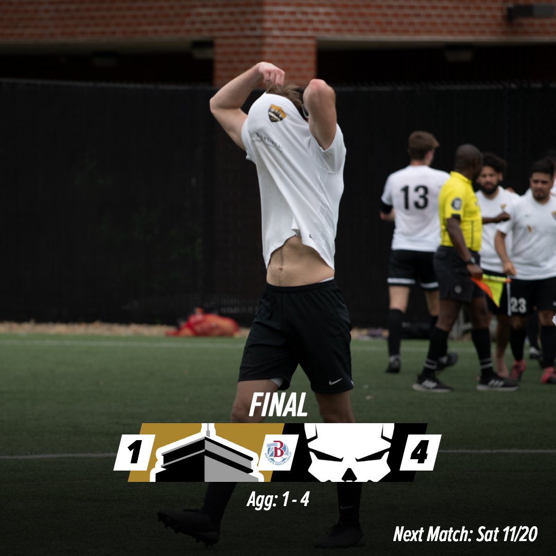 Not our day. Big prep week ahead of the second leg.