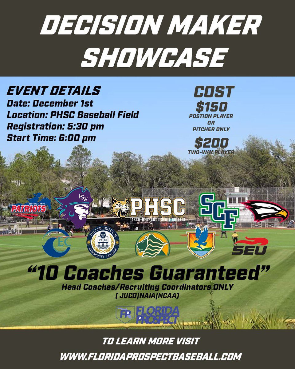 Awesome opportunity to get in front of some great coaches! Get signed up! <a href="/CoachColeman13/">lyndon.coleman</a>