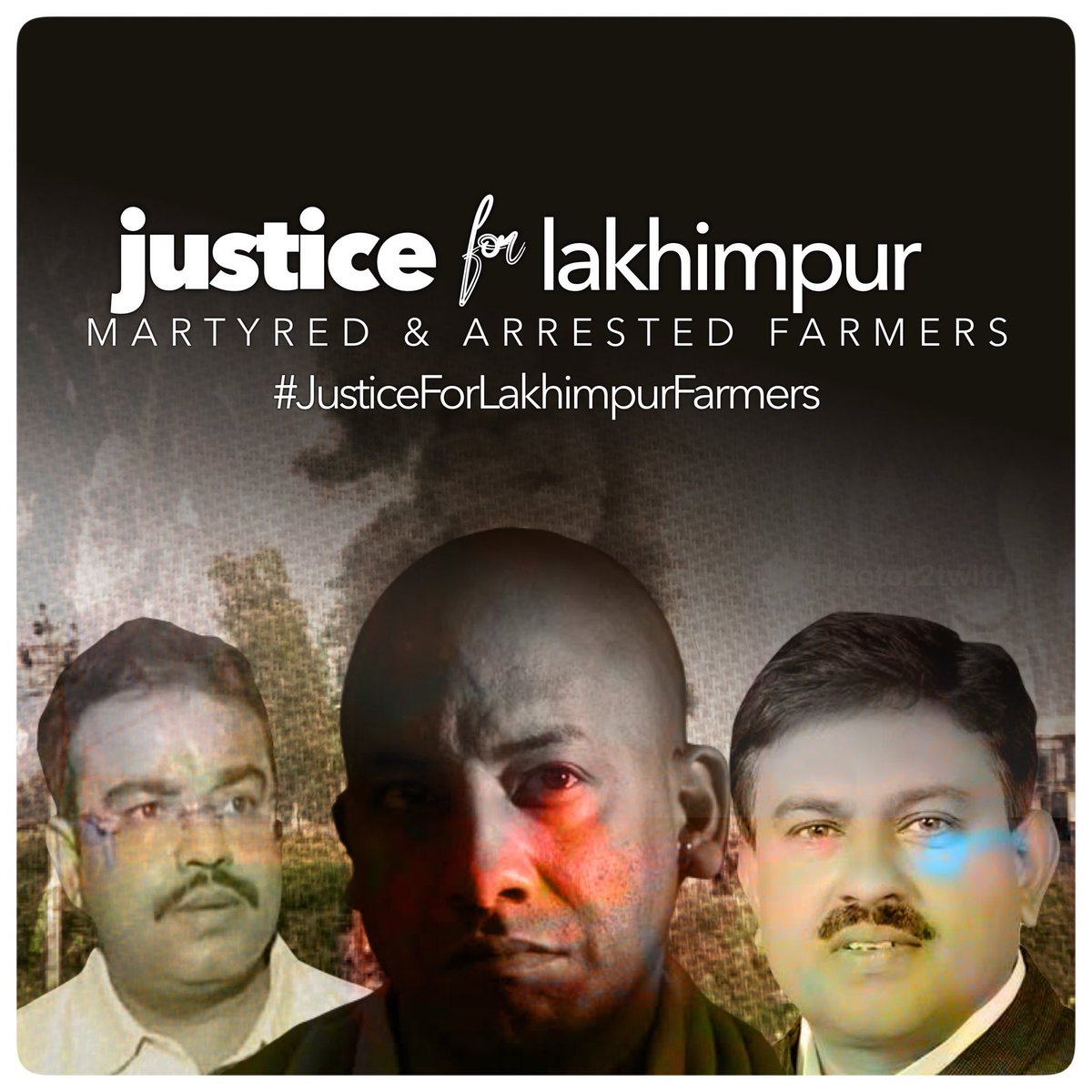 The farmers’ protest is rising every single day. The struggle f the farmers is increasing each day. Innocents are getting attacked, losing lives in the fight to gt bck their right Who s responsible fr these acts?? #JusticeForLakhimpurFarmers