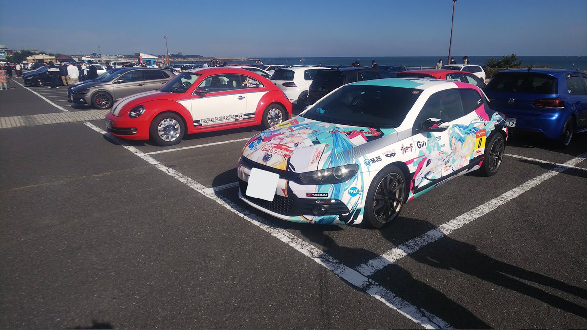 36illusion05's tweet photo. #VWMT
大洗VWOMに初参加してきました✨
正直オーナーなのか通行人なのかわからずほぼ会話無しでした💦
あと疎外感パネェな感じです(笑)
ビートル居なかったなぁ…w
でも歴代ゴルフ、アルテオン、シロッコ等いっぱい来てて行って良かったです✨ https://t.co/pe4rzoj3db