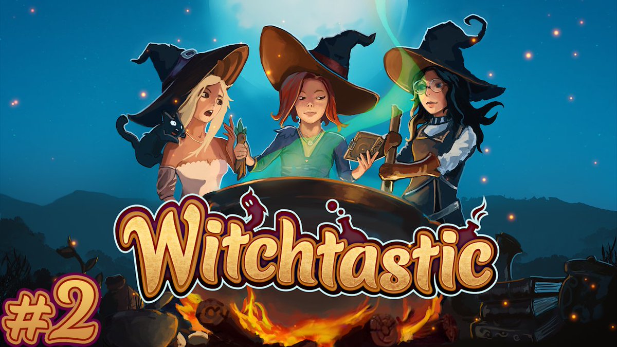 We're making coffee in the forest in today's WITCHTASTIC! stum.pt/3cf10Ml