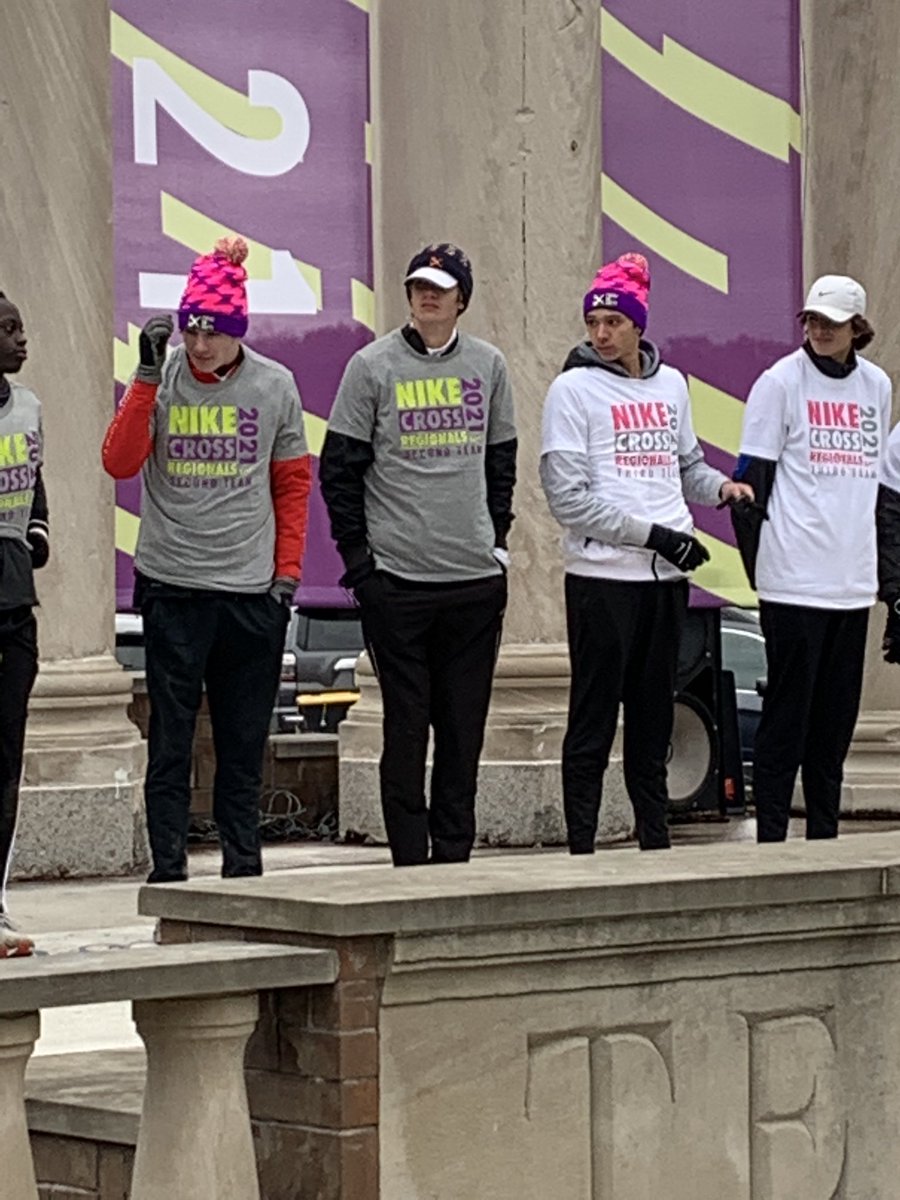 HDBCCParent's tweet photo. Congratulations to Connor Ackley, 5th, and Nick Puhl, 14th, place finishes against top talent from OH, IN, IL and MO at the Nike Cross Regionals Race(NXR)in Terre Haute, IN.  These two have truly impressed and represented HDHS well this year! @hd_athletics https://t.co/1wDqvCXaof
