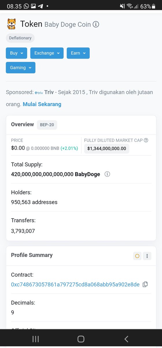 OcthaGaming's tweet photo. 950k Holders 🥰😍 BabyDoge To The Moon 🚀 @babydoge 

#babydogecoin https://t.co/hROs8qiAQt